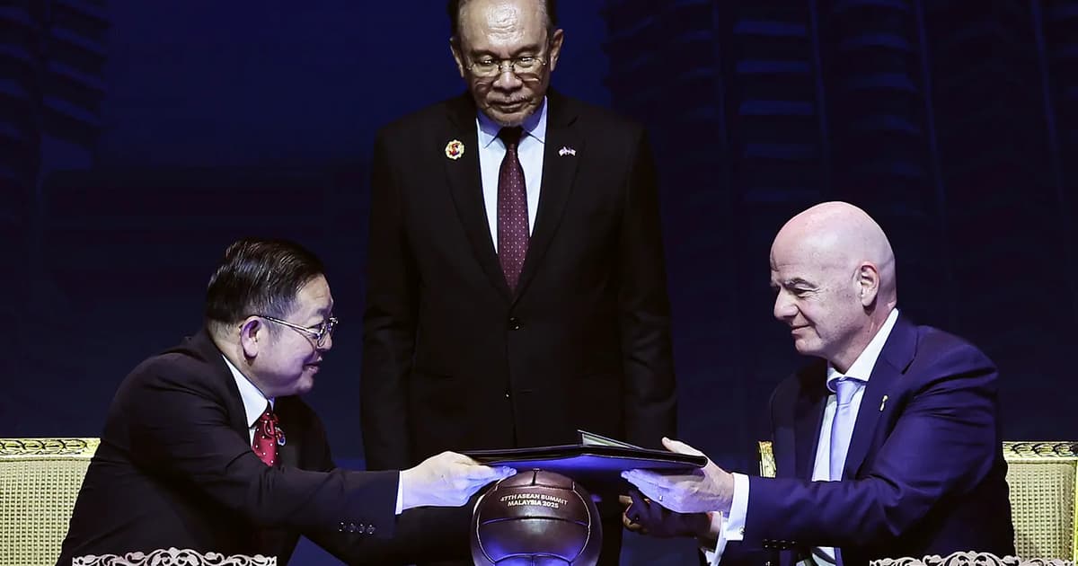 Asean, Fifa sign MoU to extend regional football development initiative