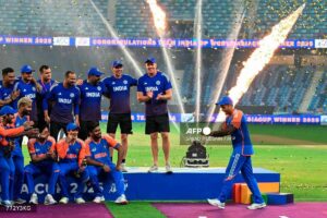 Asian cricket chief invites India to collect trophy from Dubai office