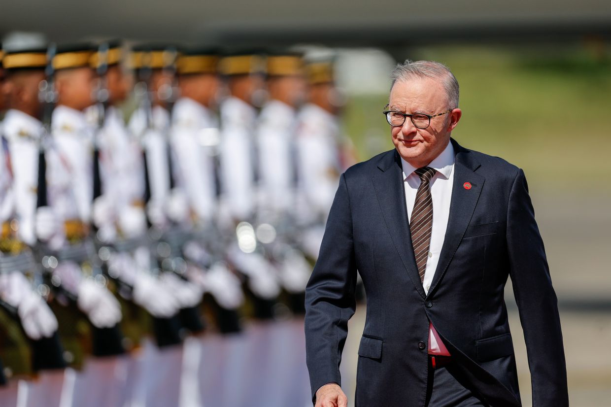 Australian PM Albanese arrives in Malaysia for East Asia Summit