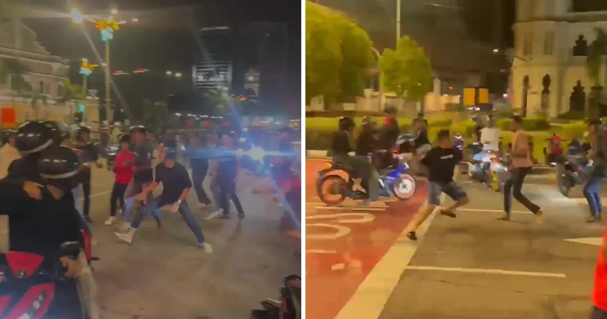 Biker brawl at Dataran Merdeka catches cops’ eyes
