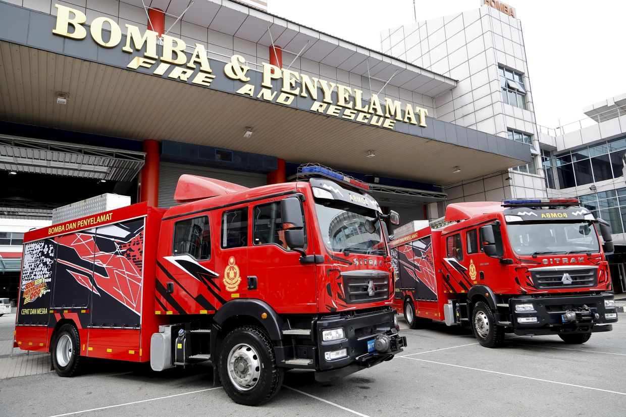 Bomba gets new fire engines under trade-in deal