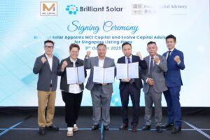 Brilliant Solar rancang penyenaraian di Singapura, lantik dua penasihat kewangan