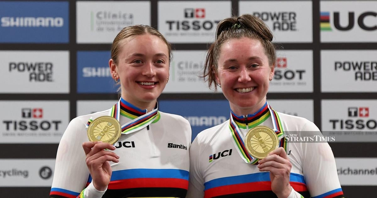 Britain women claim Madison gold, one-two pursuit finish at Track Worlds