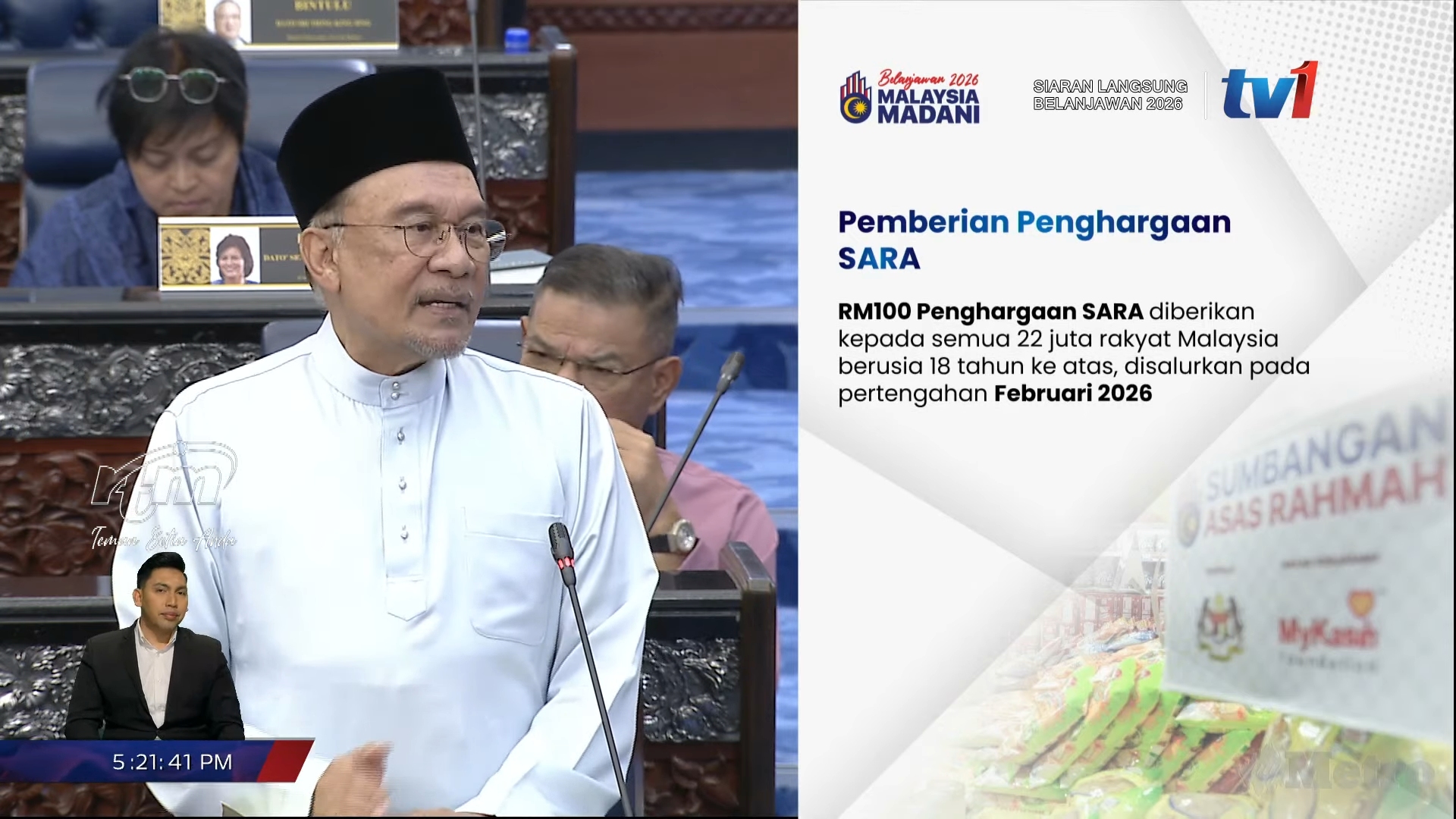 Budget 2026 SARA 2026