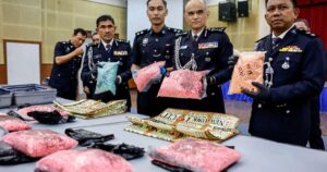 Cops bust 4 syndicates, seize RM8.4mil worth of drugs