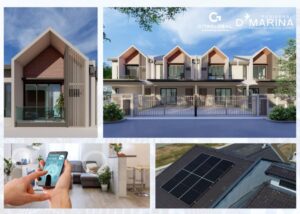 D’Marina Bayu perumahan berkonsep tenaga solar