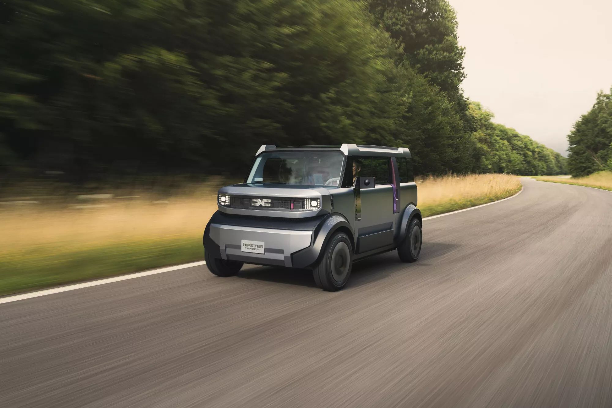 Dacia Unveils Hipster Concept EV With Boxy And Compact Design