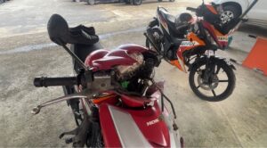 Dua lelaki maut, motosikal bertembung dalam perjalanan ke tempat kerja