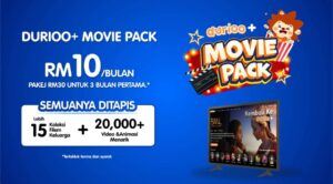 Durioo+ Hadir Dengan Promosi Langganan RM30 Untuk Tiga Bulan