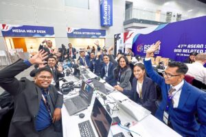 Emotional moment for team Timor-Leste