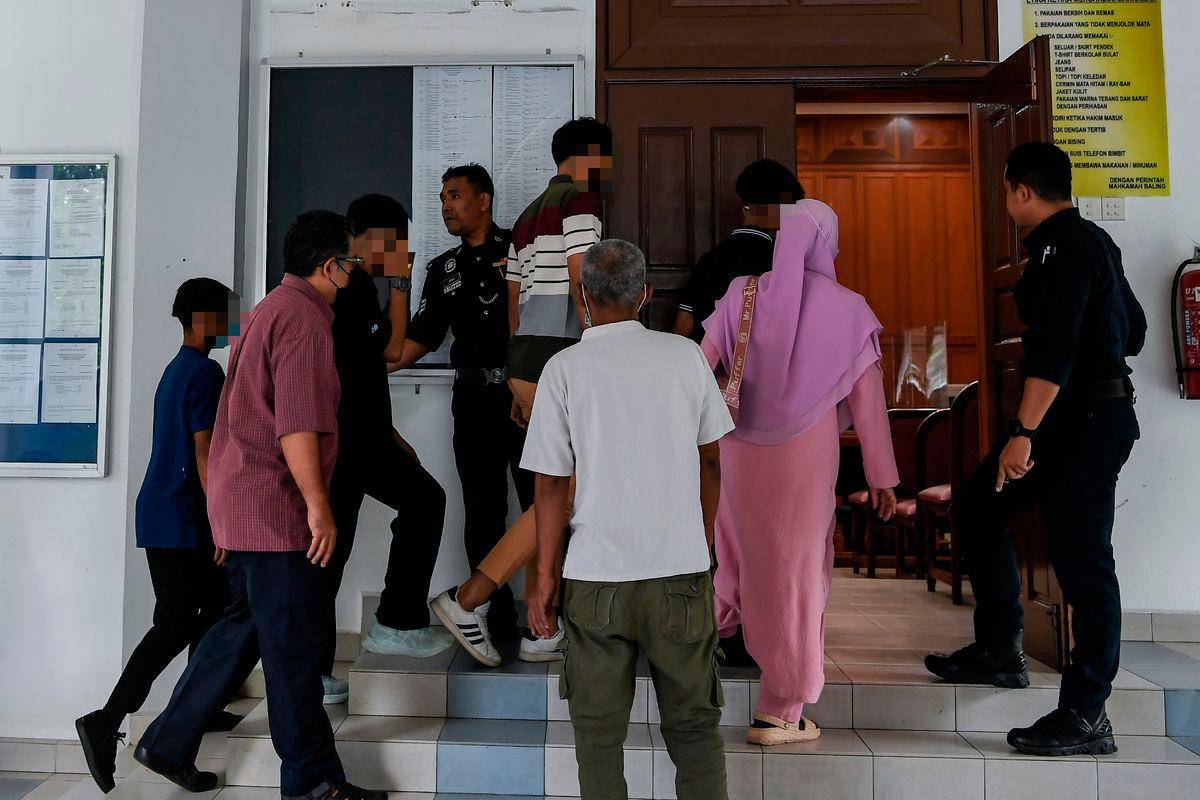 Empat remaja didakwa amang seksual terhadap gadis 15 tahun di Baling