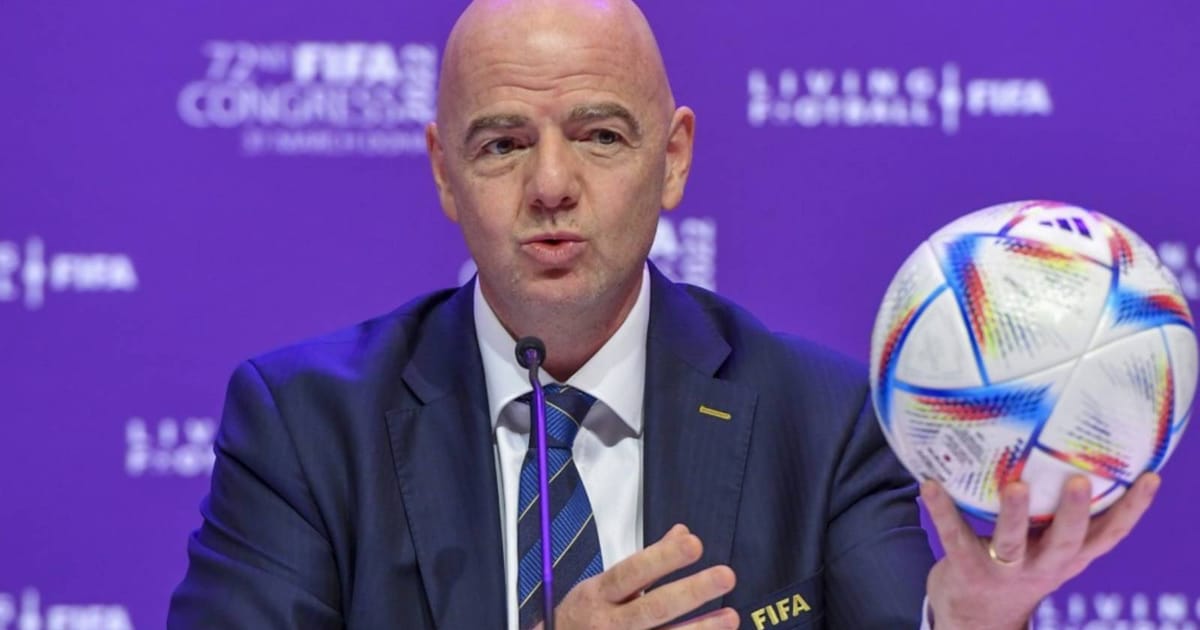 Fifa ‘cannot solve geopolitical problems’ like Gaza, says Infantino