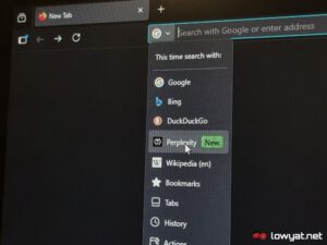Mozilla Firefox Perplexity AI Browser