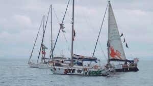 Flotilla Thousand Madleens berada 277km dari Gaza