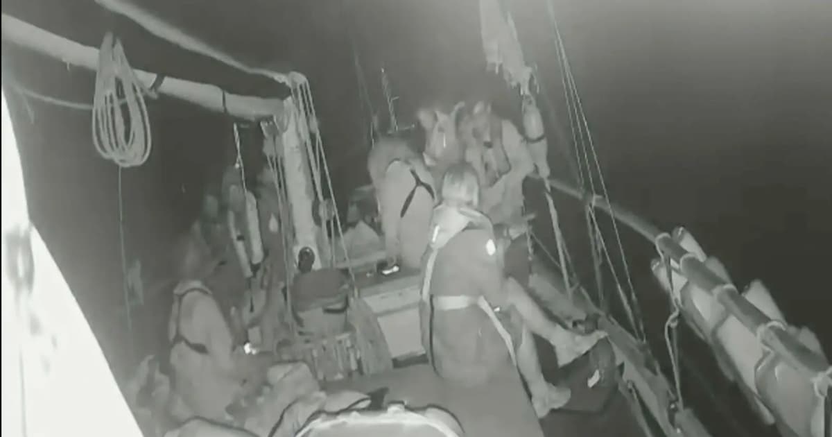 Gaza aid flotilla says Israeli warships intercepted boats