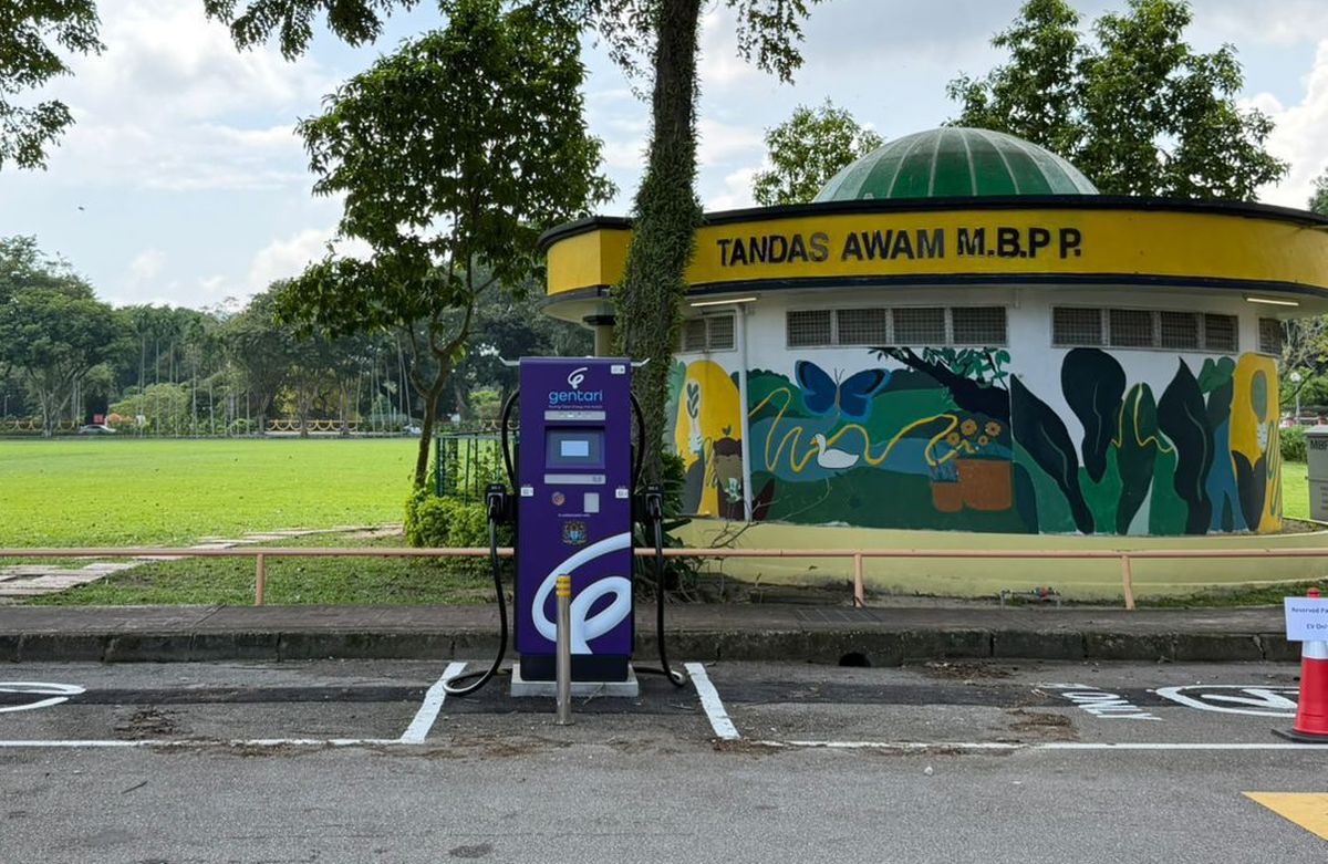 Gentari deploys four DC Charging bays at Padang Polo in Georgetown