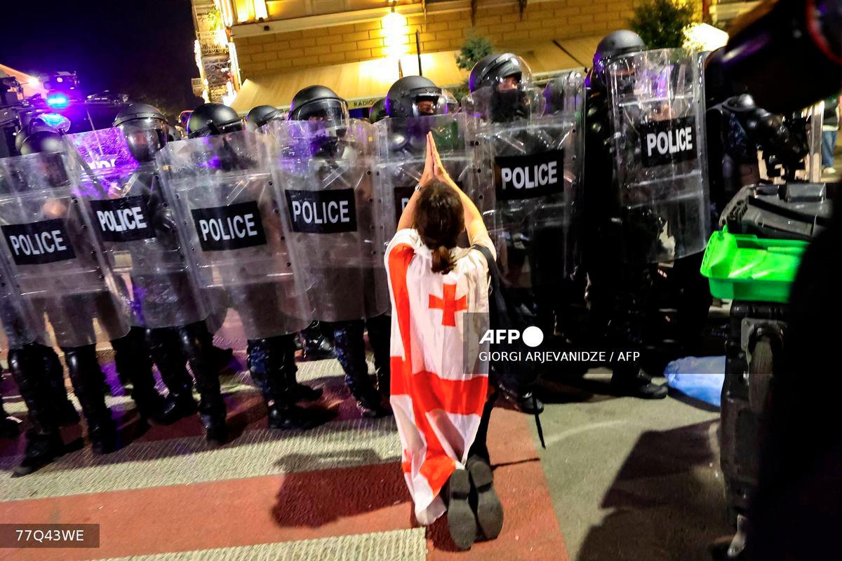 Georgia ruling party wins local polls amid mass protest crackdown