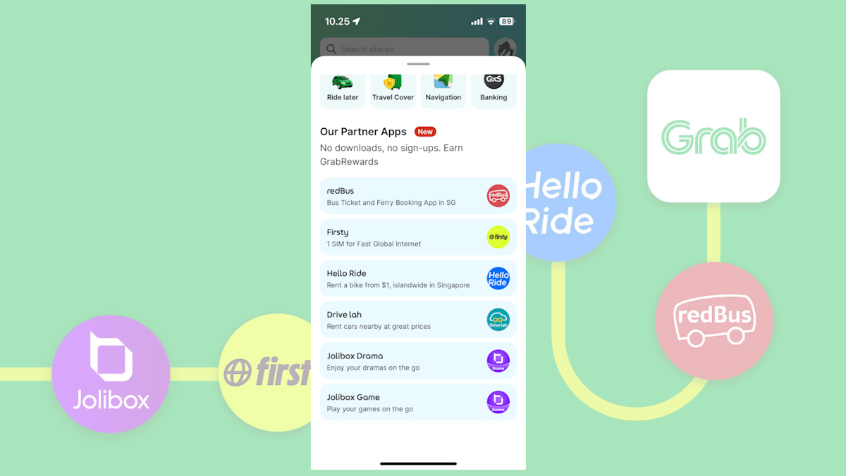 Grab Partner Apps now in Malaysia: Offers third-party services directly inside Grab app