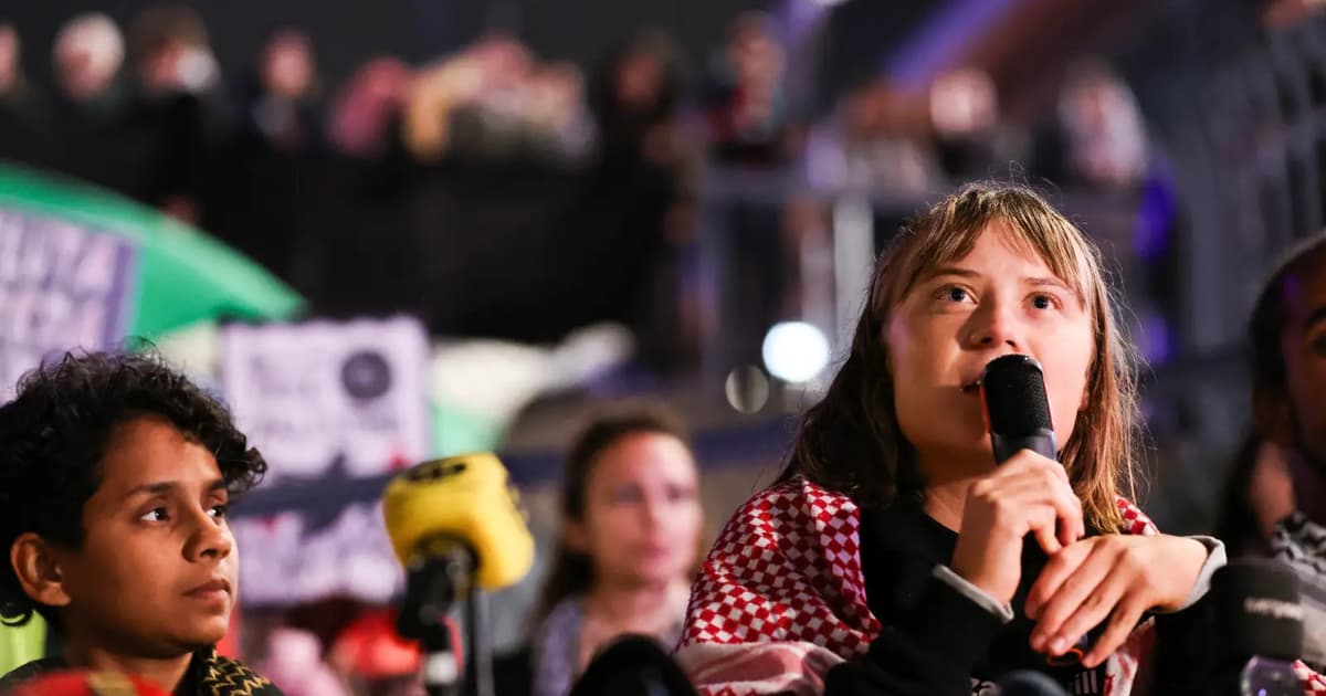 Greta Thunberg alleges torture in Israeli detention after Gaza flotilla arrest