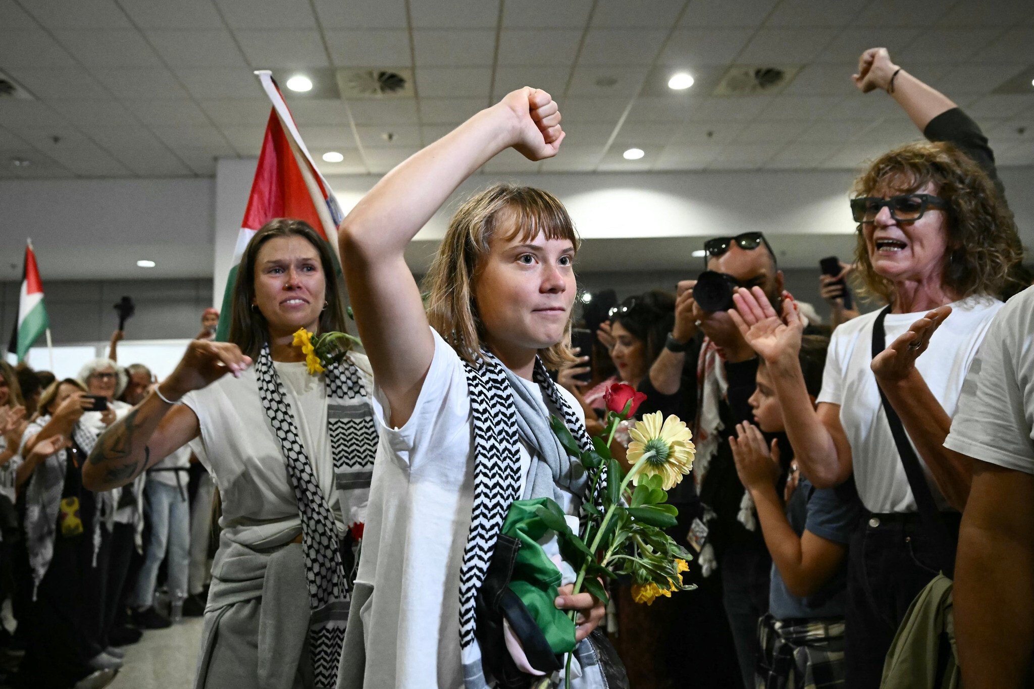 Greta Thunberg tiba di Greece selepas dibebaskan Israel