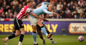 Haaland lifts City at Brentford, Everton end Palace’s unbeaten run