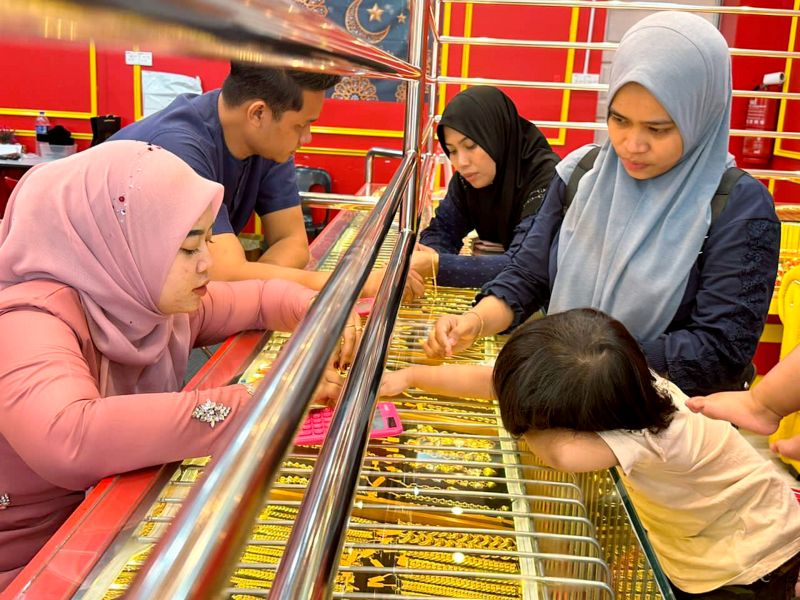 Harga emas capai RM553.37 segram, didorong perang tarif AS-China