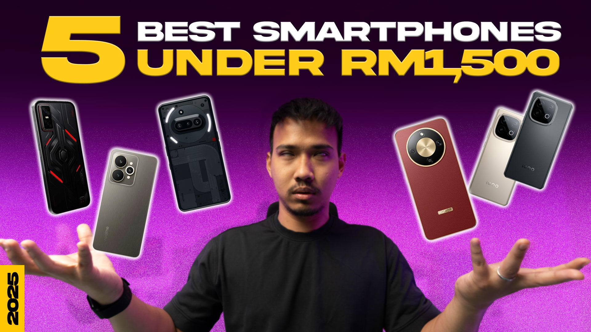 Have Only RM1,500 to Spend on a New Phone? Here Are Our Top 5 Picks