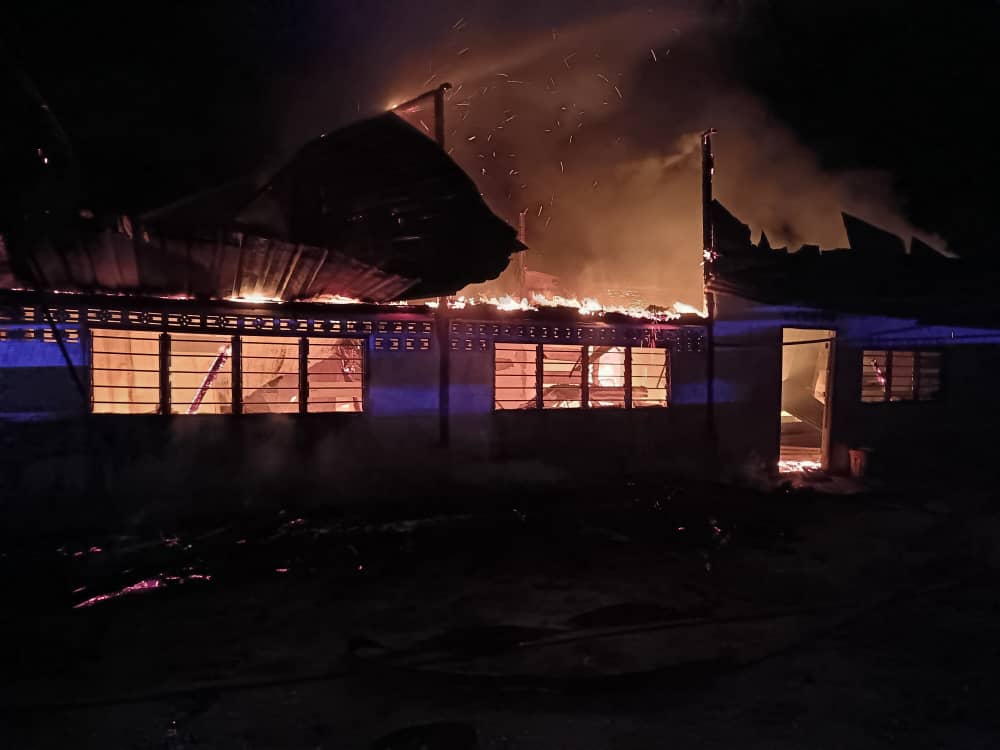 Ibu melecur, anak bawah pengaruh dadah bakar rumah