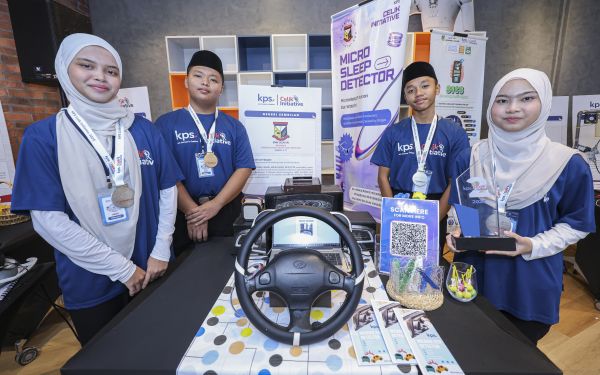 Inovasi pelajar SMK Jelai bantu atasi kemalangan jalan raya