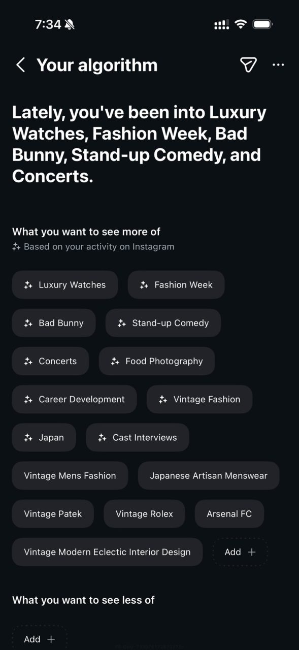 Instagram Perkenal Ciri Mengubah Algoritma Supaya Lebih Selari Dengan Minat