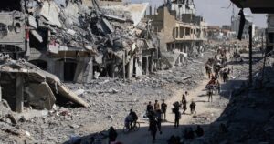 Israel ceases fire and Gazans start returning home