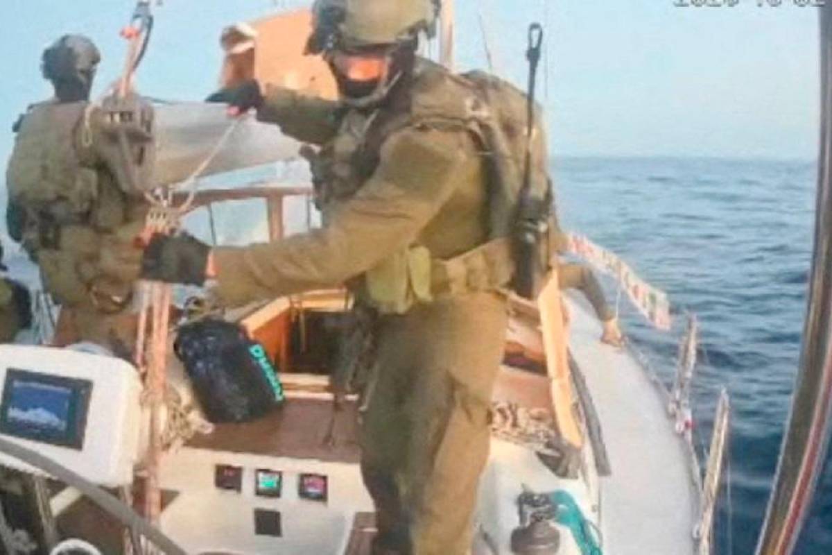 Israel stops 13 Gaza aid boats, 30 continue sailing despite interception