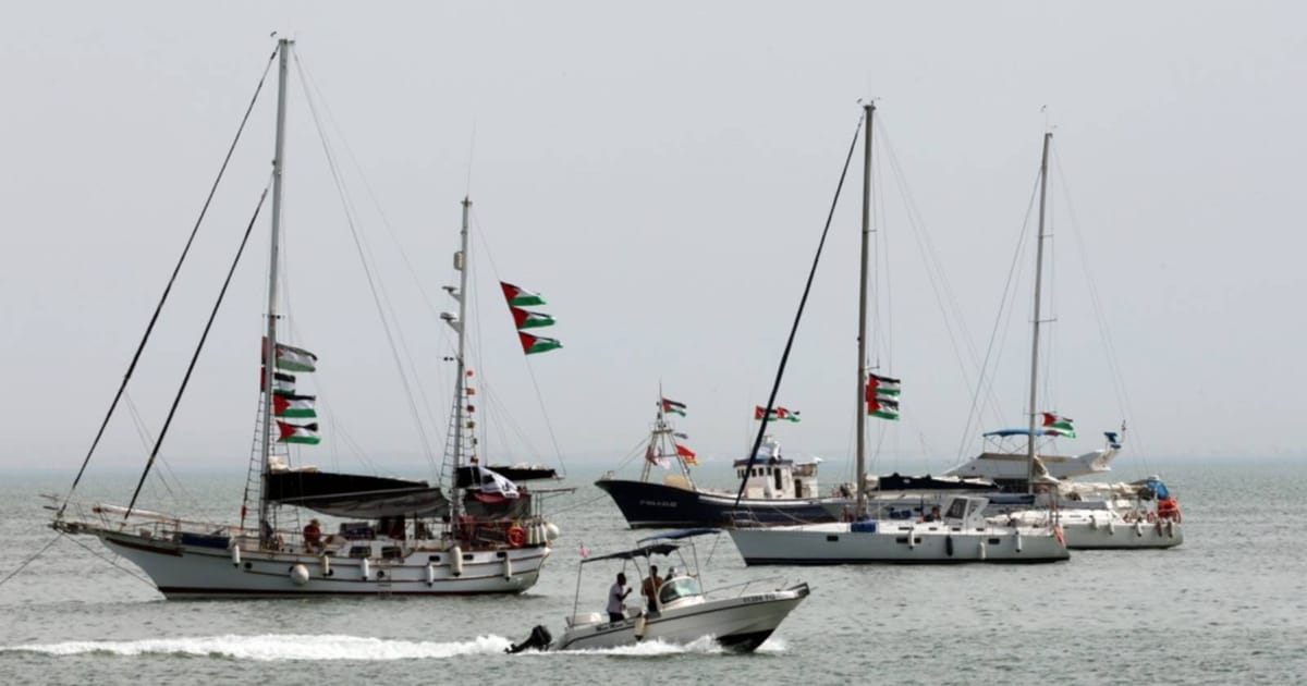 Italian PM urges Gaza aid flotilla to stop to help Trump’s plan