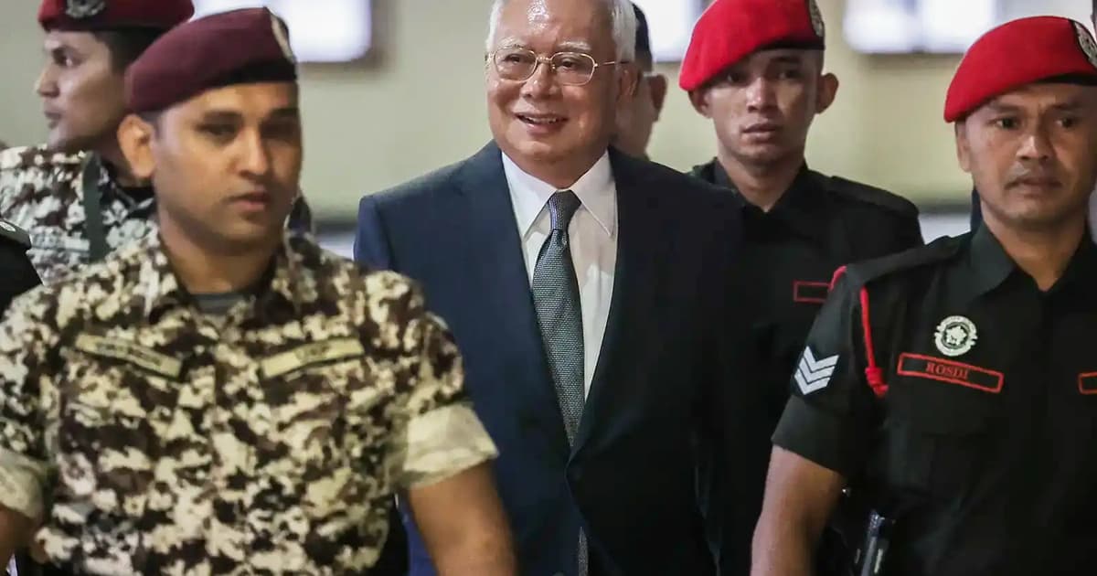 I’ve been unfairly singled out for prosecution, Najib tells court