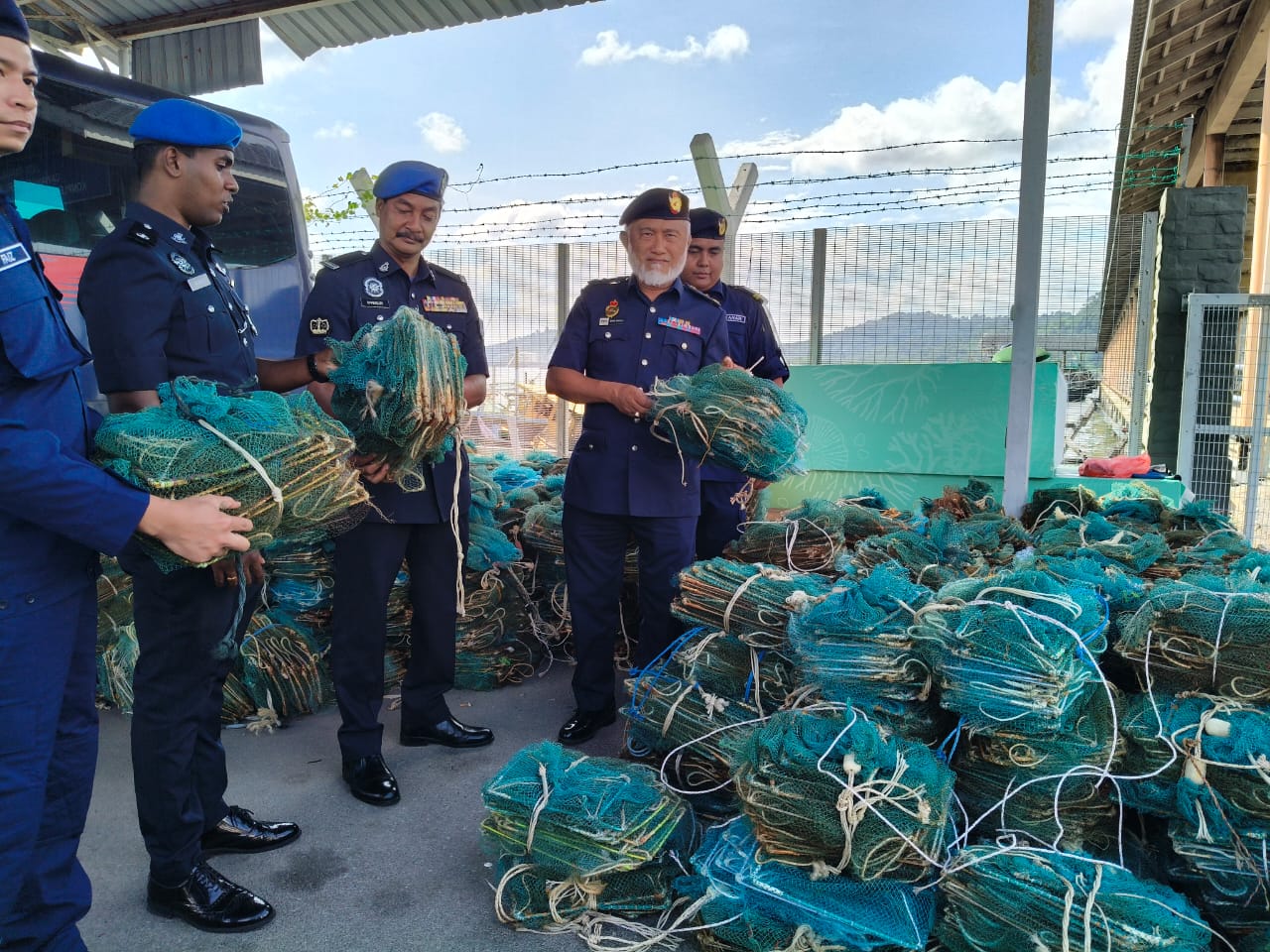 Jabatan Perikanan Perak, PPM sita lebih RM3.5 juta rampasan