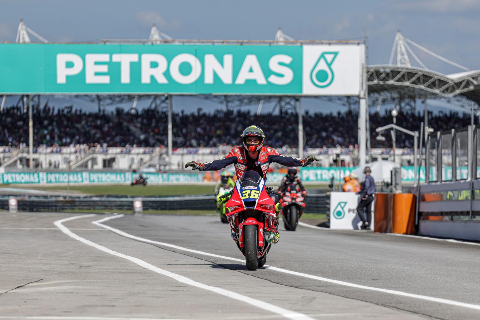 Joan Mir semakin serasi dengan jentera Honda