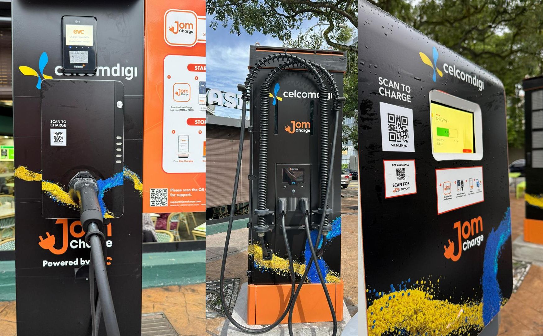 JomCharge EV Charger at Nasi Lemak Burung Hantu Sri Hartamas