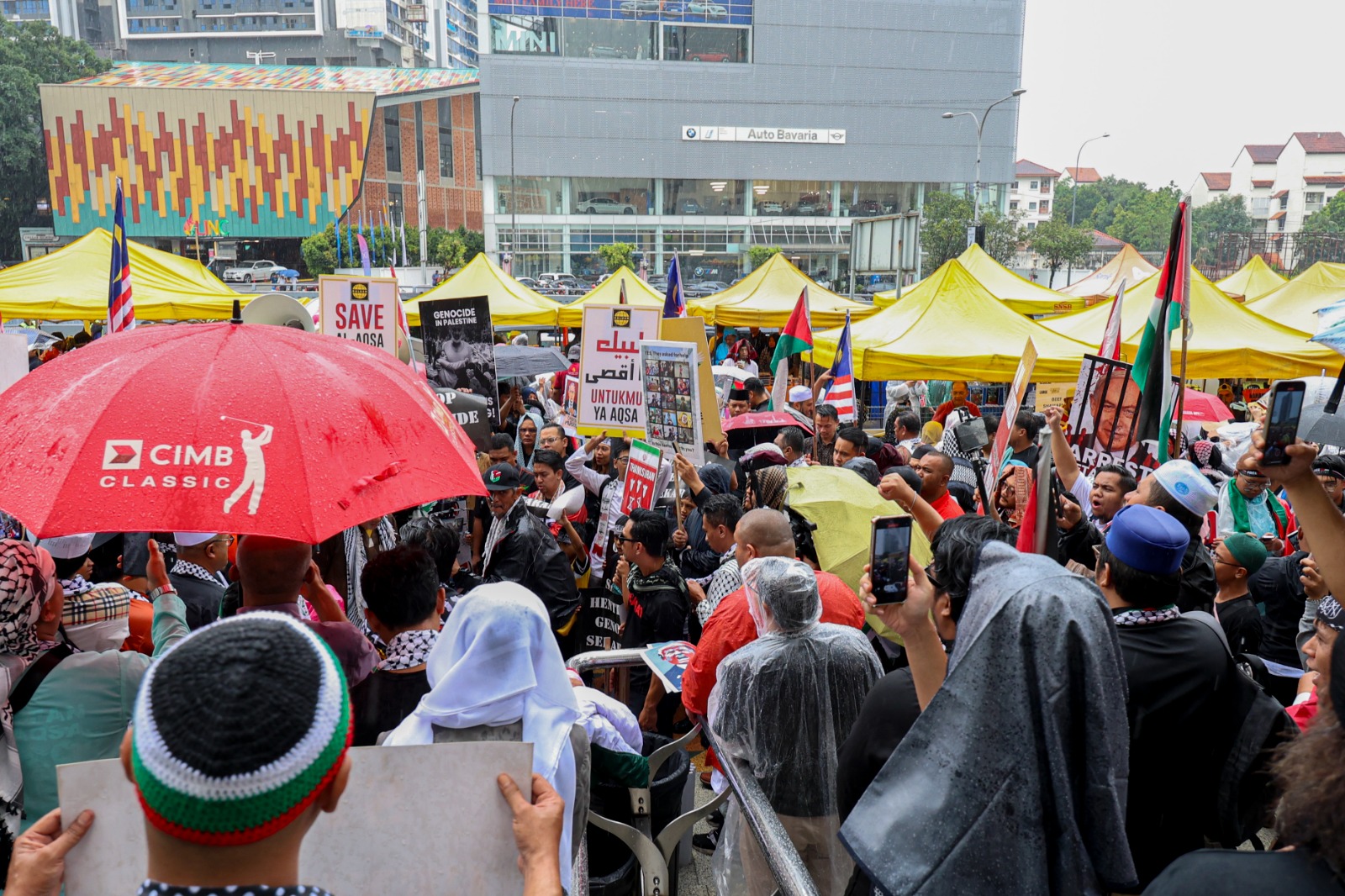 Kedutaan AS jamin aktivis GSF pulang segera, selamat