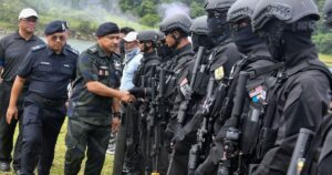 Kelantan police stage terror threat drill at Sultan Ismail Petra power station