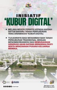 Kerajaan Melaka Perkenalkan Sistem Kubur Digital
