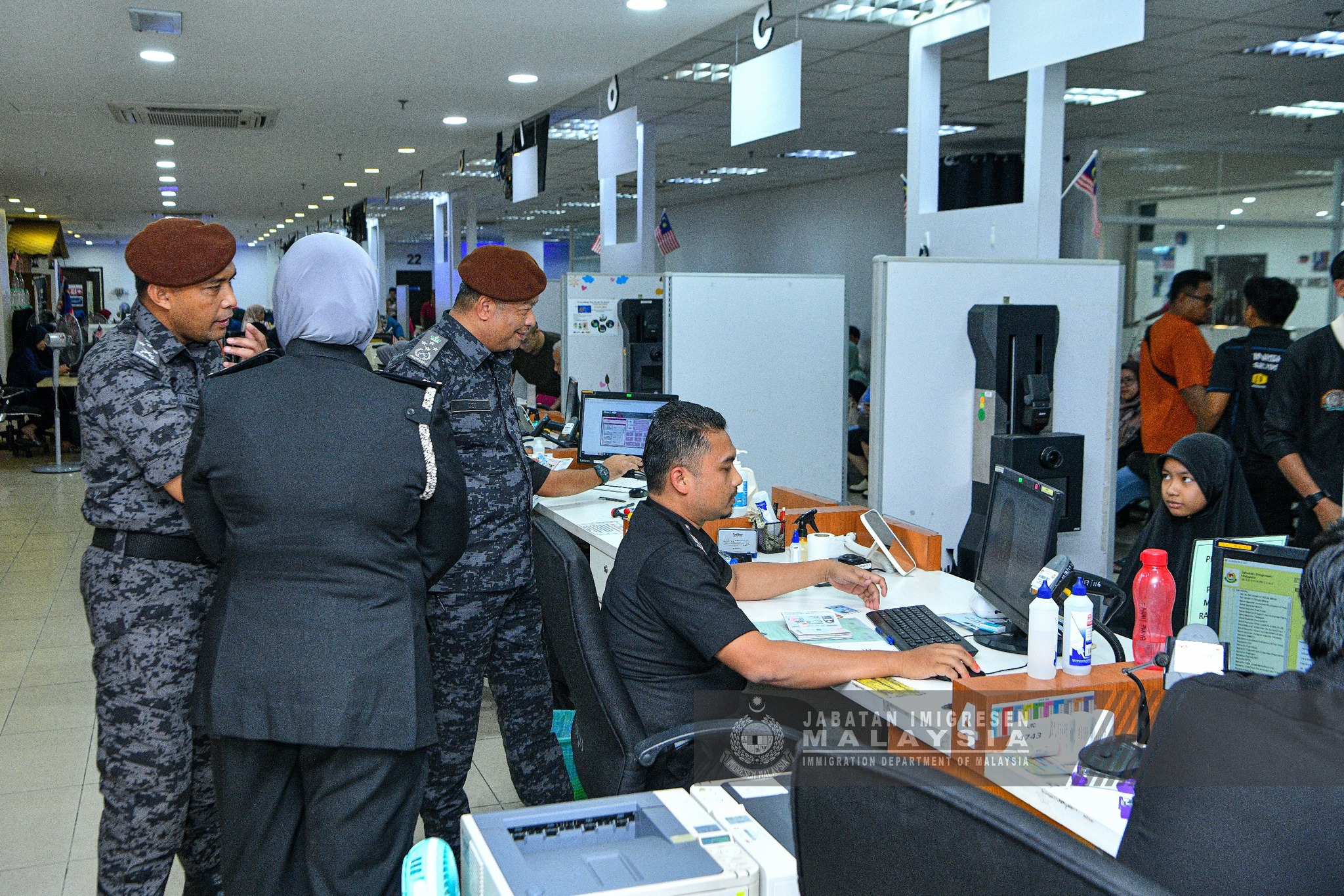 Ketua Pengarah Imigeresen tinjau operasi di UTC Negeri Sembilan