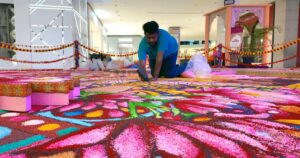 Kolam a symbol of patience, perseverance and resilience