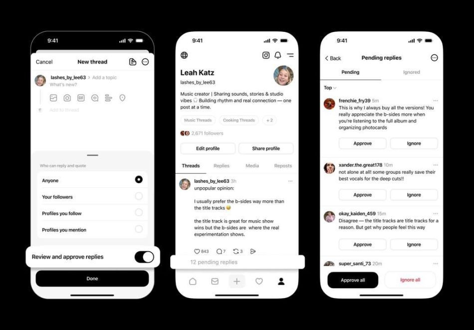 Komen Threads Kini Boleh Disemak Dan Ditapis Pengguna