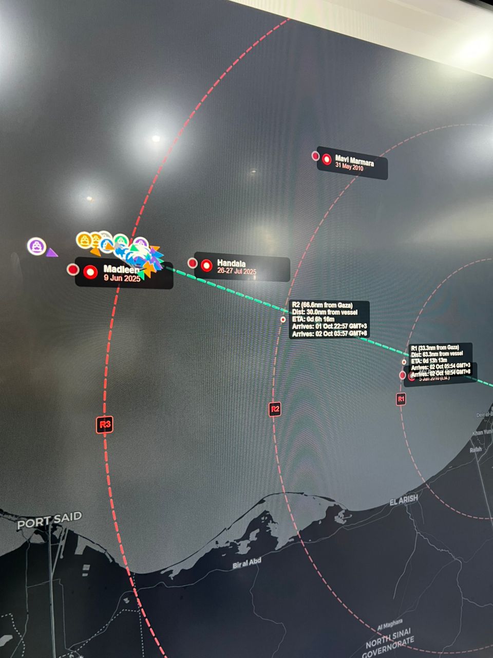 Konvoi Global Sumud Flotilla berjaya lintas Zon Merah