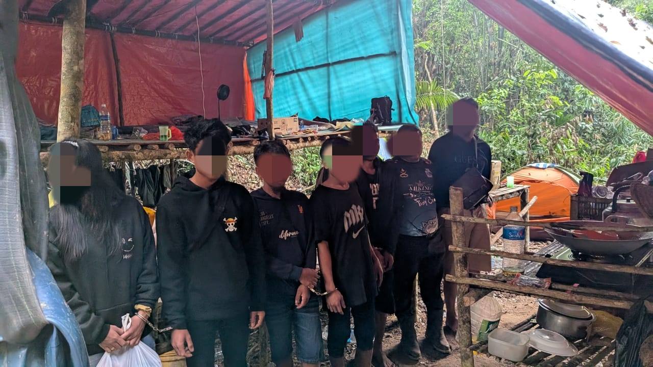 Lombong emas haram di Gua Musang : PGA tahan pemilik, 11 individu