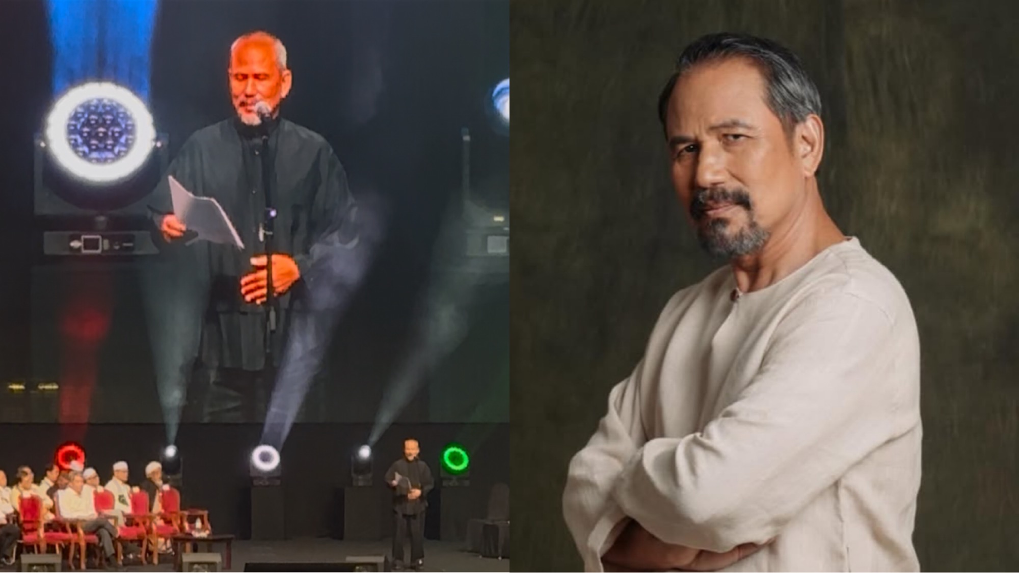 M Nasir deklamasikan puisi khas sempena Himpunan Solidariti Bersama Gaza