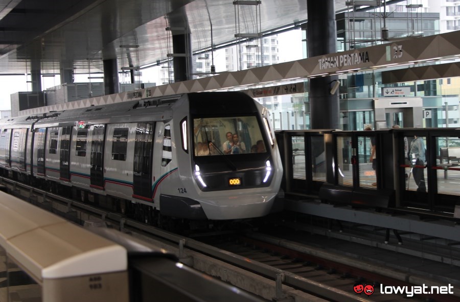 MRT Malaysia lrt prasarana rapid kl ministry transport