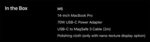 MacBook Pro 14″ M5 Di Malaysia Masih Dijual Dengan Kepala Pengecas Tidak Seperti Di Eropah