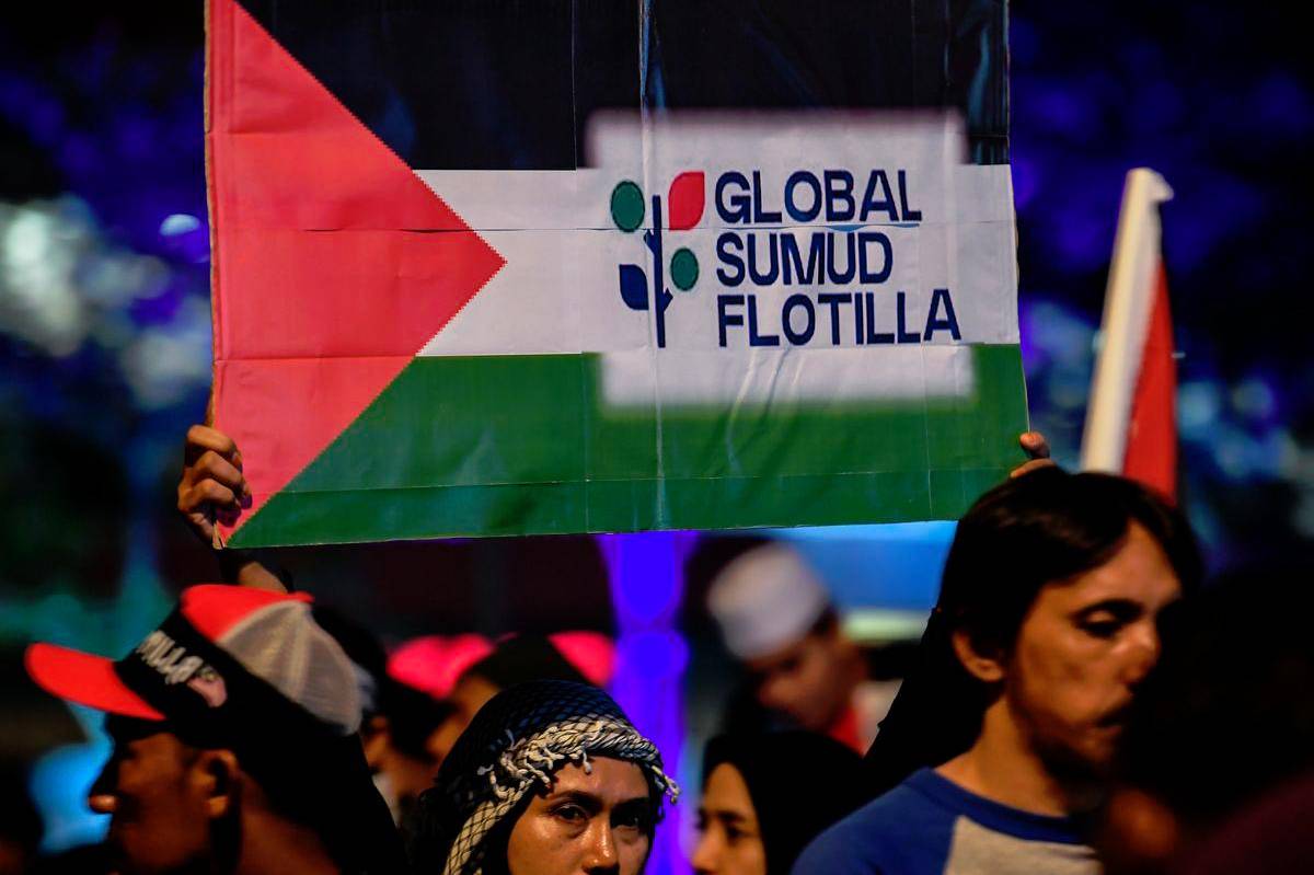 Malaysian activists from Gaza flotilla mission arrive home at KLIA