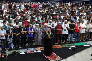 Malaysians flood Axiata Arena in solidarity with Gaza